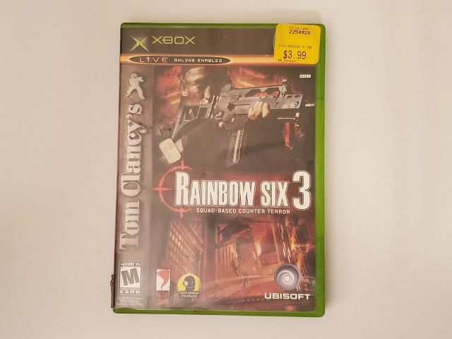 Microsoft Xbox Tom Clancy's Rainbow Six 3 video game