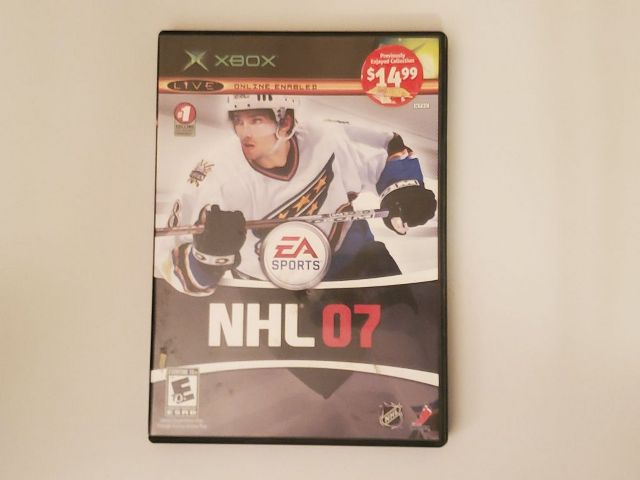 Microsoft Xbox NHL 07 video game