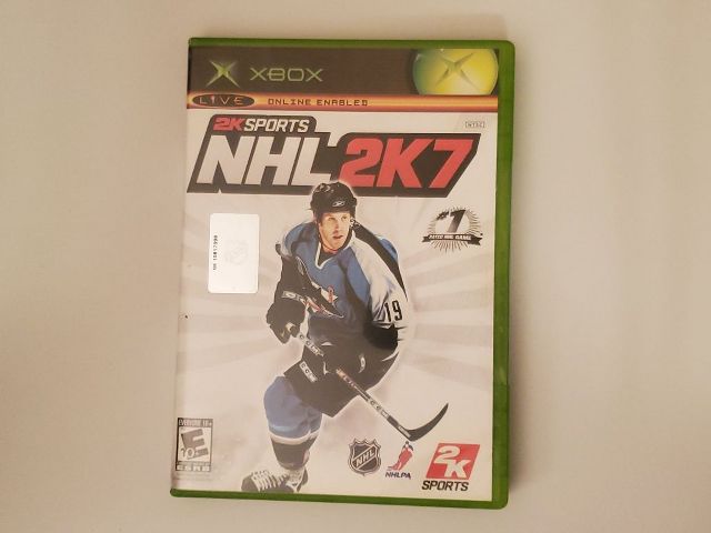 Microsoft Xbox NHL 2K7 video game