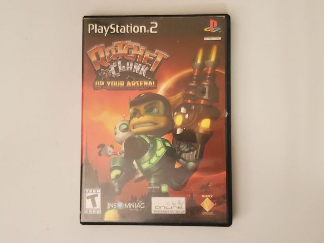 Sony PlayStation 2 Ratchet & Clank: Up Your Arsenal video game