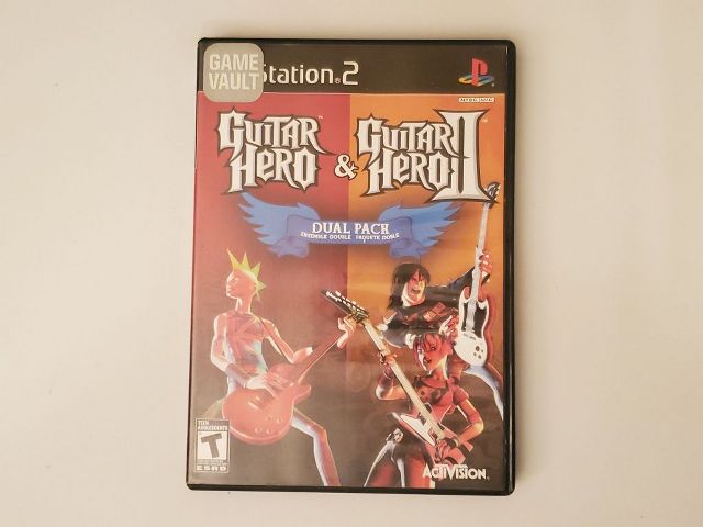 Sony PlayStation 2 Guitar Hero & Guitar Hero II Dual Pack video game