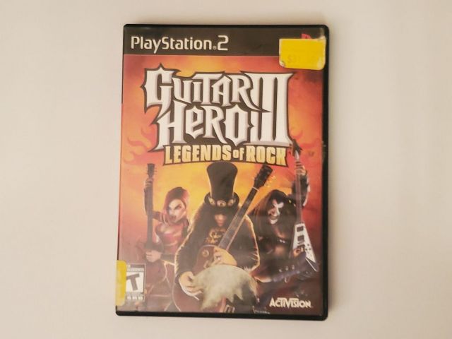 Sony PlayStation 2 Guitar Hero III: Legends of Rock video game