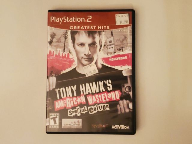 Sony PlayStation 2 Tony Hawk's American Wasteland Special Edition Greatest Hits video game