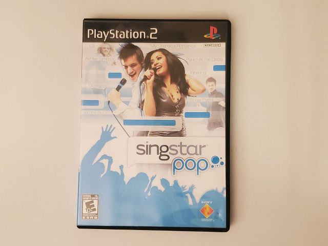 Sony PlayStation 2 SingStar Pop video game
