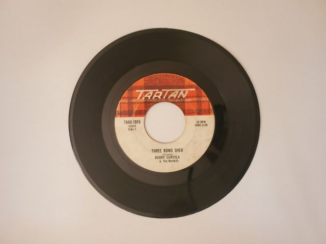 Bobby Curtola & The Martells Three Rows Over / Dream Wishes vinyl record