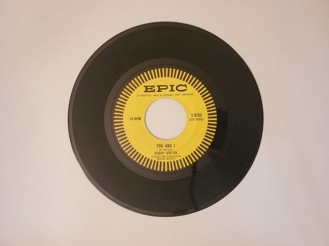 Bobby Vinton You and I / Roses Are Red (My Love) vinyl record