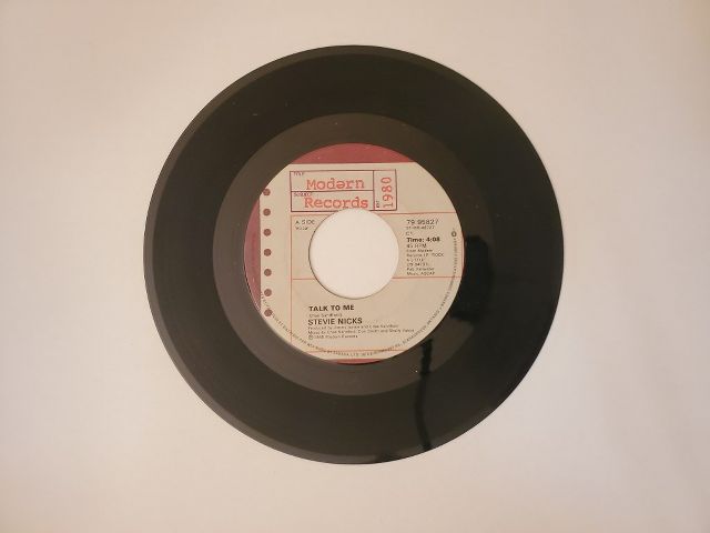 Stevie Nicks Talk to Me / One More Big Time Rock And Roll Star vinyl record