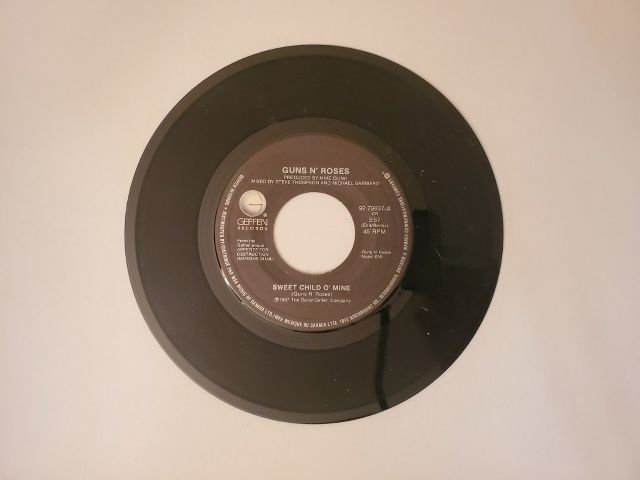 Guns N' Roses Sweet Child O' Mine / It's So Easy vinyl record