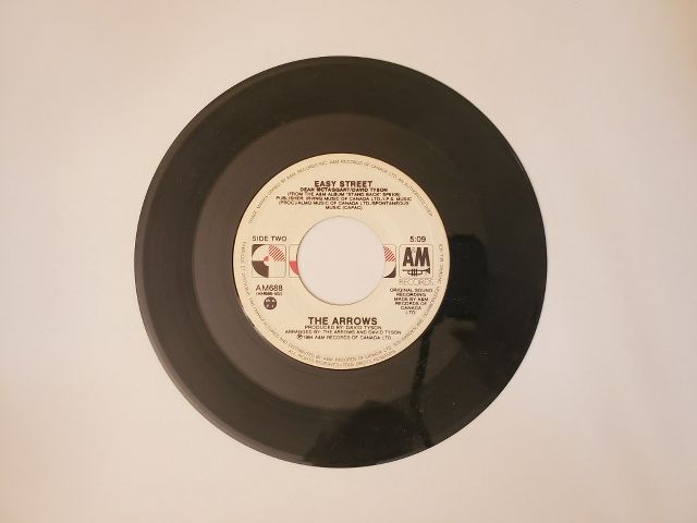 The Arrows Easy Street / Talk Talk vinyl record