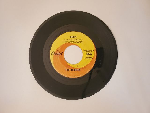 The Beatles Help! / I'm Down vinyl record