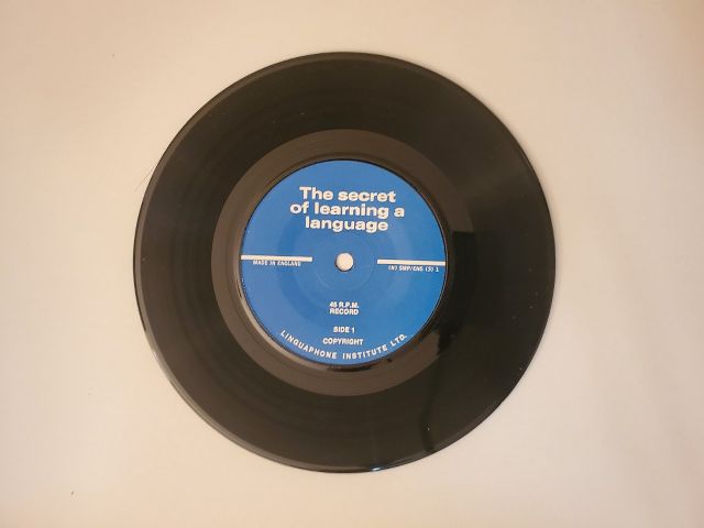 Linguaphone Institute Ltd. The Secret of Learning a Language / The secret of learning a language vinyl record