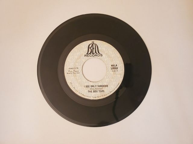 The Box Tops I See Only Sunshine / Sweet Cream Ladies vinyl record