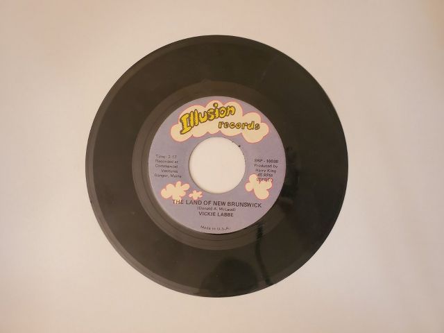 Vickie Labe The Land of New Brunswick / The Land of New Brunswick vinyl record