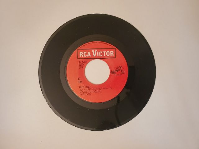 Jim Reeves Old Tige / Distant Drums vinyl record