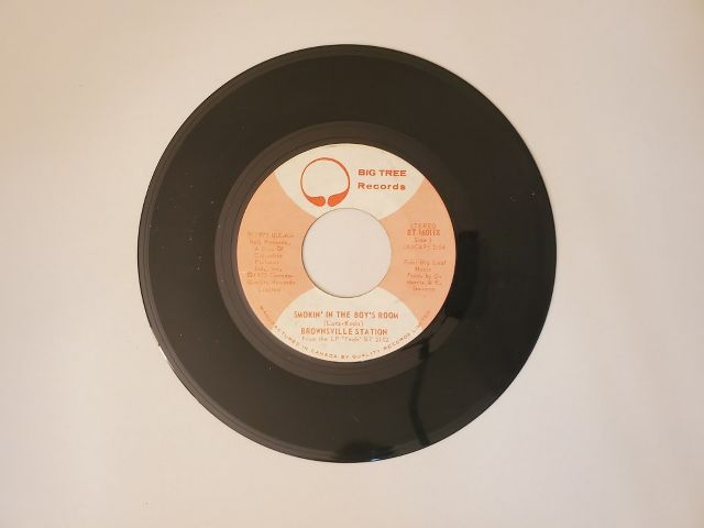 Brownsville Station Smokin' in the Boy's Room / Barefootin' vinyl record