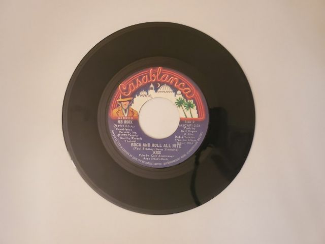 KISS Rock and Roll All Nite / Rock and Roll All Nite vinyl record