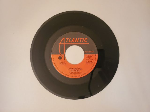 Phil Collins I Don't Wanna Know / Don't Lose My Number / Separate Lives vinyl record