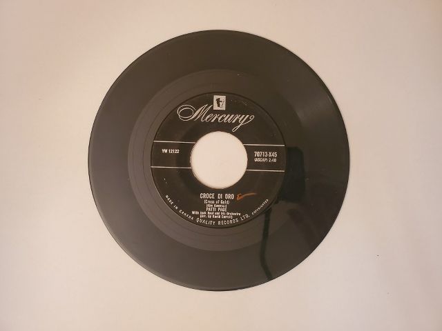 Patti Page Croce Di Oro (Cross of Gold) / Search My Heart vinyl record