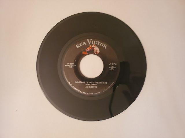 Jim Reeves I'm Gonna Change Everything / Pride Goes Before a Fall vinyl record