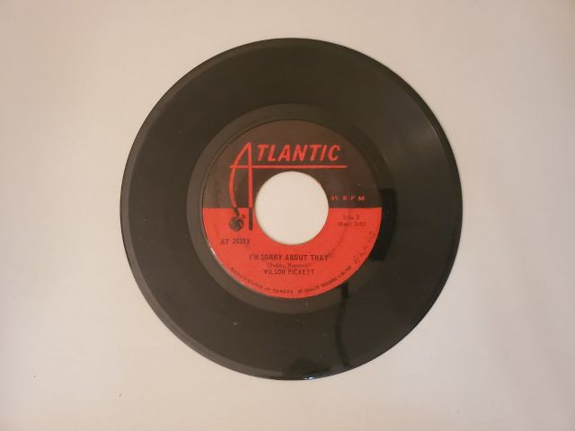 Wilson Pickett I'm Sorry About That / Funky Broadway vinyl record