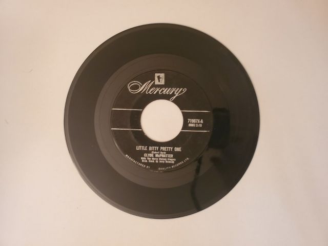 Clyde McPhatter Little Bitty Pretty One / Next to Me vinyl record