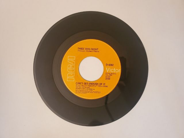 Three Dog Night Can't Get Enough of It / Liar vinyl record