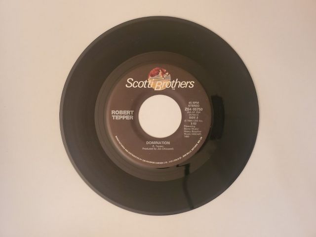 Robert Tepper Domination / No Easy Way Out vinyl record