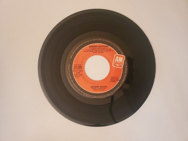 Dennis DeYoung Desert Moon / Gravity vinyl record