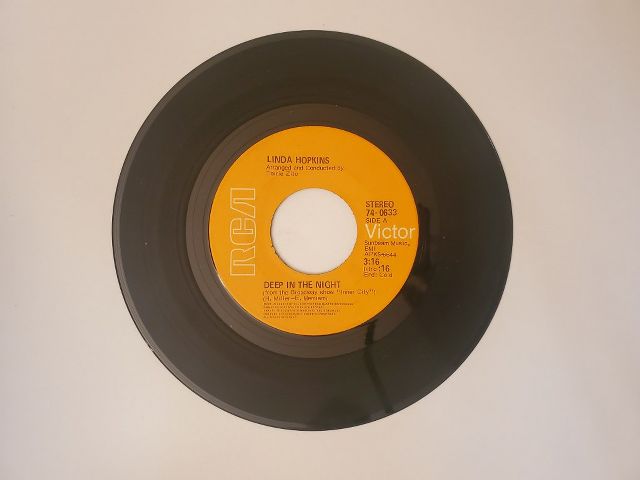 Linda Hopkins Deep in the Night / It's My Belief vinyl record