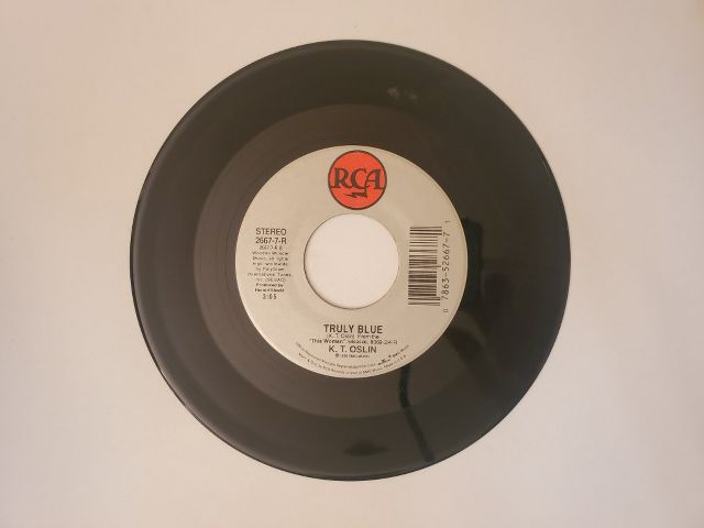 K. T. Oslin Truly Blue / Come Next Monday vinyl record