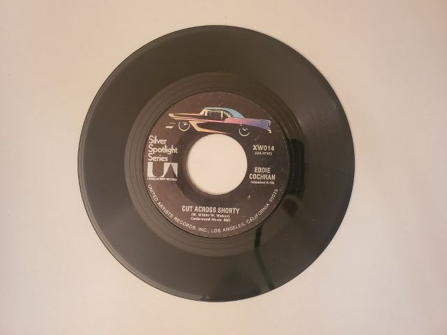 Eddie Cochran Cut Across Shorty / Summertime Blues vinyl record