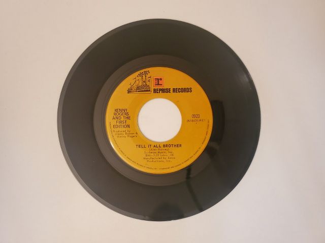 Kenny Rogers and The First Edition Tell It All Brother / Just Remember You're My Sunshine vinyl record
