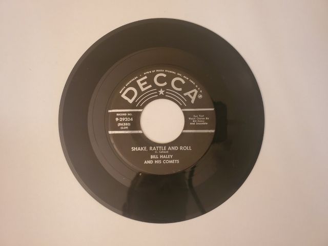 Bill Haley and His Comets Shake, Rattle and Roll / A.B.C. Boogie vinyl record