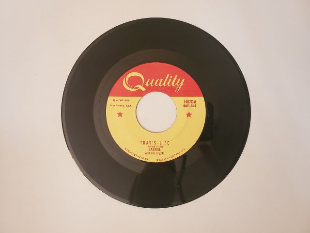 Gabriel and the Angels That's Life / Don't Wanna Twist No More vinyl record