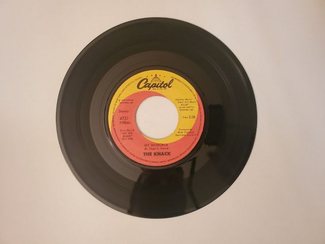 The Knack My Sharona / Let Me Out vinyl record