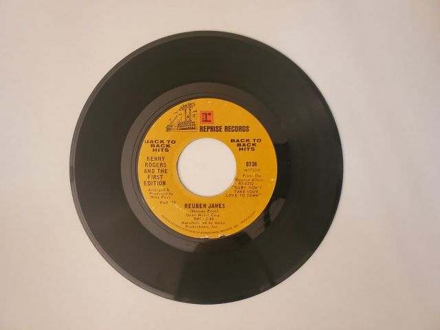 Kenny Rogers and The First Edition Reuben James / Ruby, Don't Take Your Love to Town vinyl record
