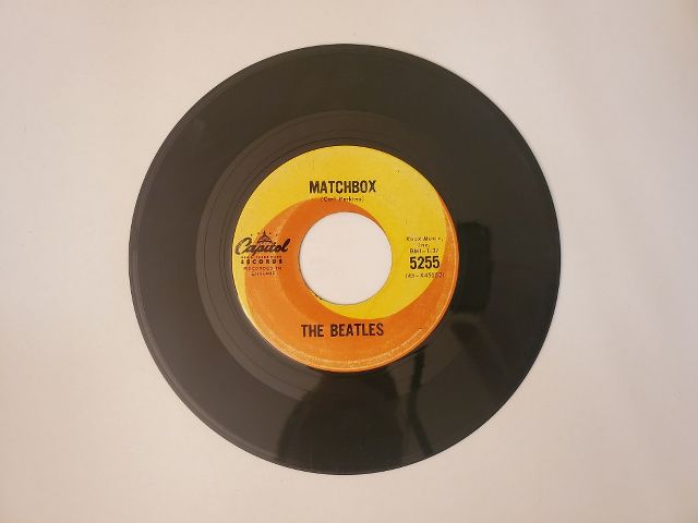 The Beatles Matchbox / Slow Down vinyl record