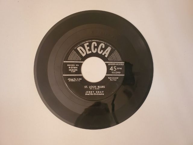 Jerry Gray and His Orchestra St. Louis Blues / Jeep Jockey Jump vinyl record
