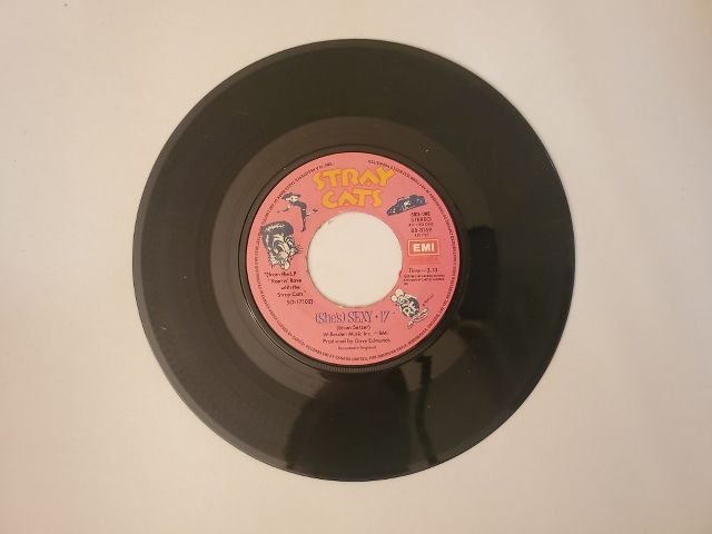 Stray Cats (She's) Sexy + 17 / Lookin' Better Every Beer vinyl record