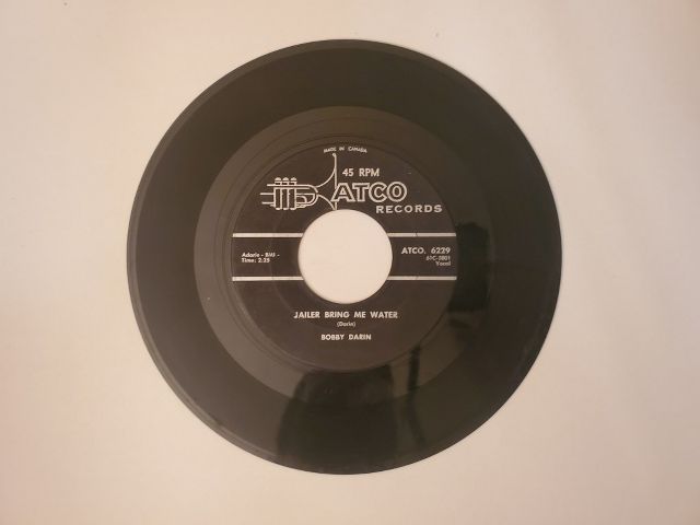 Bobby Darin Jailer Bring Me Water / Things vinyl record