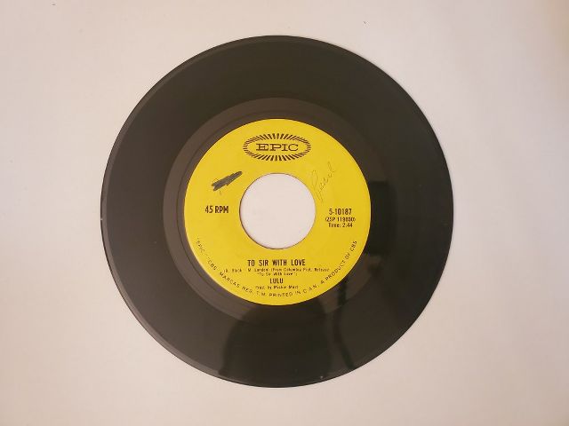 Lulu To Sir With Love / The Boat That I Row vinyl record