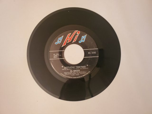 Al Green Let's Stay Together / Tomorrow's Dream vinyl record