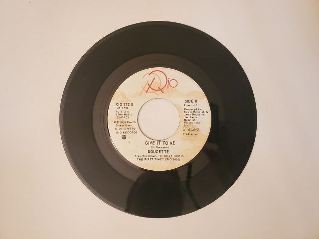 Doucette Give It To Me / It Only Hurts the First Time vinyl record