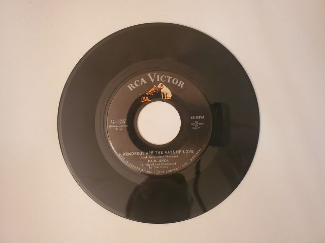 Paul Anka Wondrous Are the Ways of Love / Hurry Up and Tell Me vinyl record