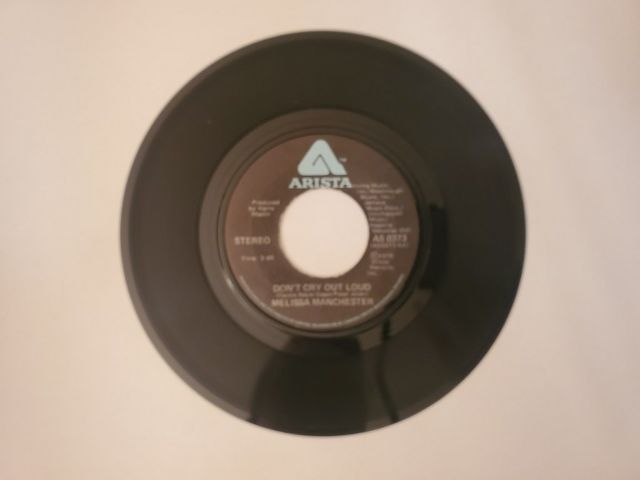 Melissa Manchester Don't Cry Out Loud / We Had This Time vinyl record