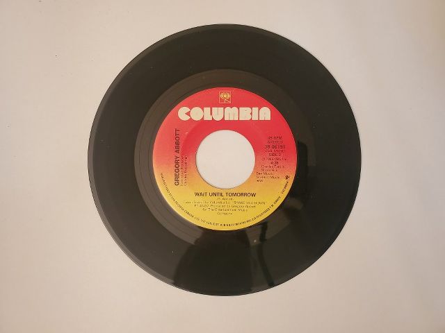 Gregory Abbott Wait Until Tomorrow / Shake You Down vinyl record