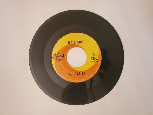 The Beatles Matchbox / Slow Down vinyl record