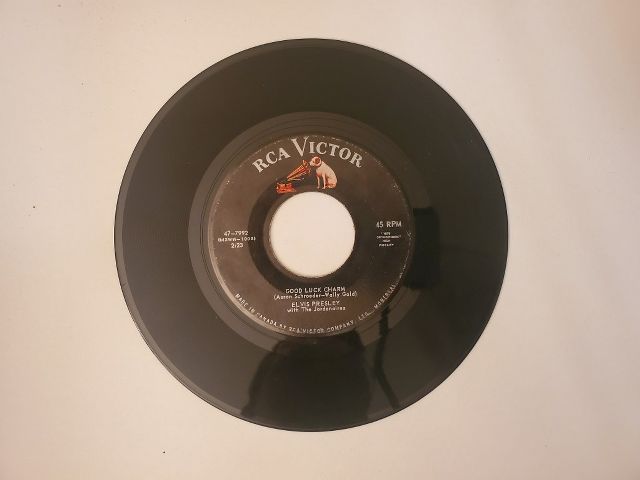 Elvis Presley Good Luck Charm / Anything That's Part of You vinyl record