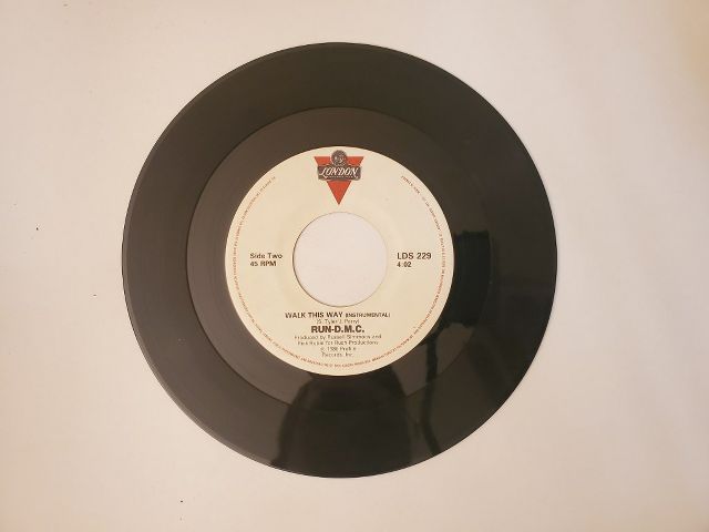 Run-D.M.C. Walk This Way (Instrumental) / Walk This Way vinyl record