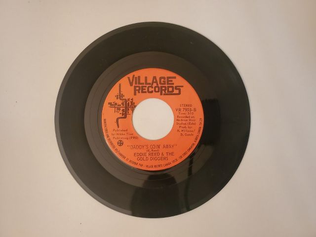 Eddie Reed & The Gold Diggers Daddy's Goin' Away / One More Rodeo To Go vinyl record